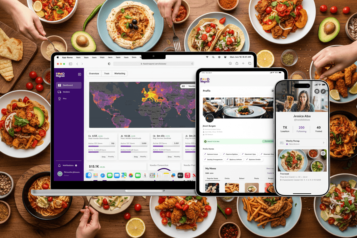 Food Magnet project screenshot